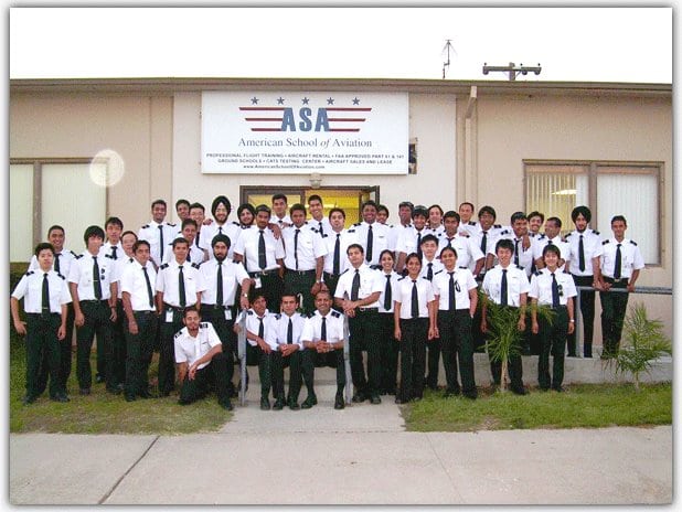 A file photo of American School of Aviation in happier times