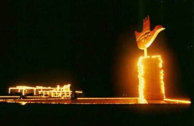 chandigarh_by_night City beautiful Chandigarh, designed by famous french architect Le Corbusier