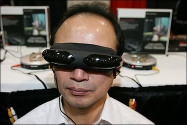 Video glasses keep porn private in public. right there in front of everyone — on planes or trains, in waiting rooms or libraries, while relaxing on a park bench or sipping a latte at Starbucks — without anyone knowing