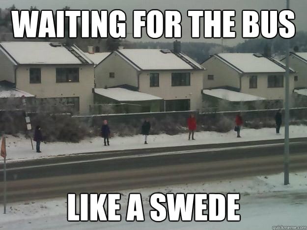 Swedish Bus Stop Joke