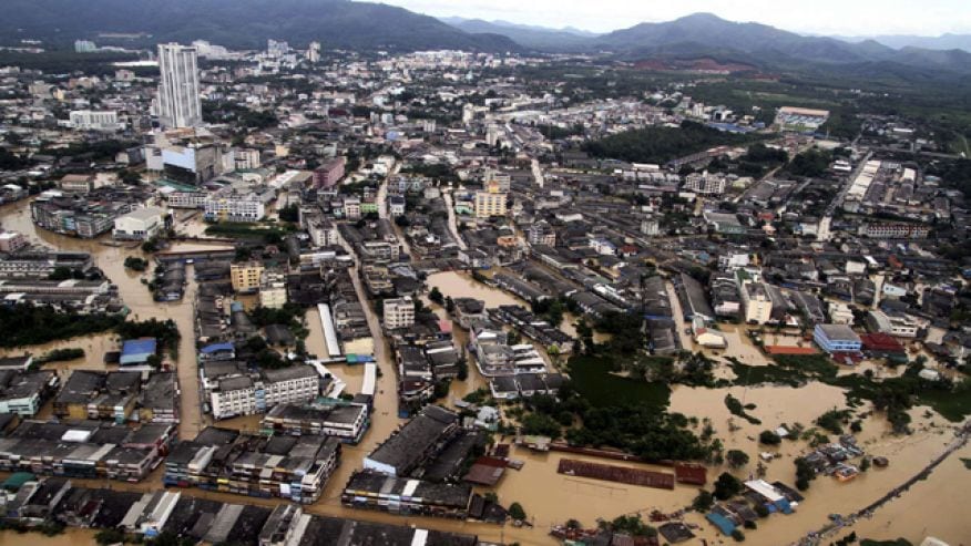 flood-hit south thailand